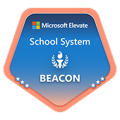 School System Beacon Badge